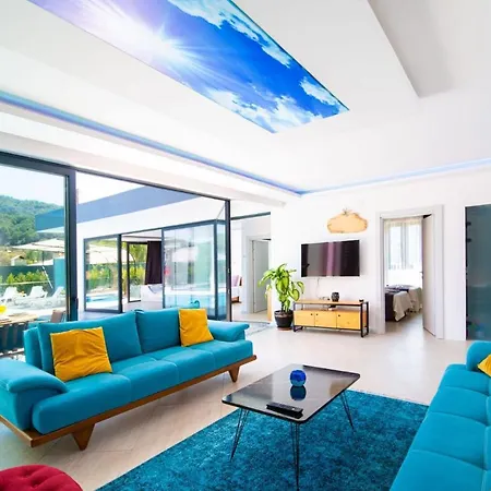 Gorgeous Surrounded By Nature With Private Pool In Kas, Antalya Sarıbelen